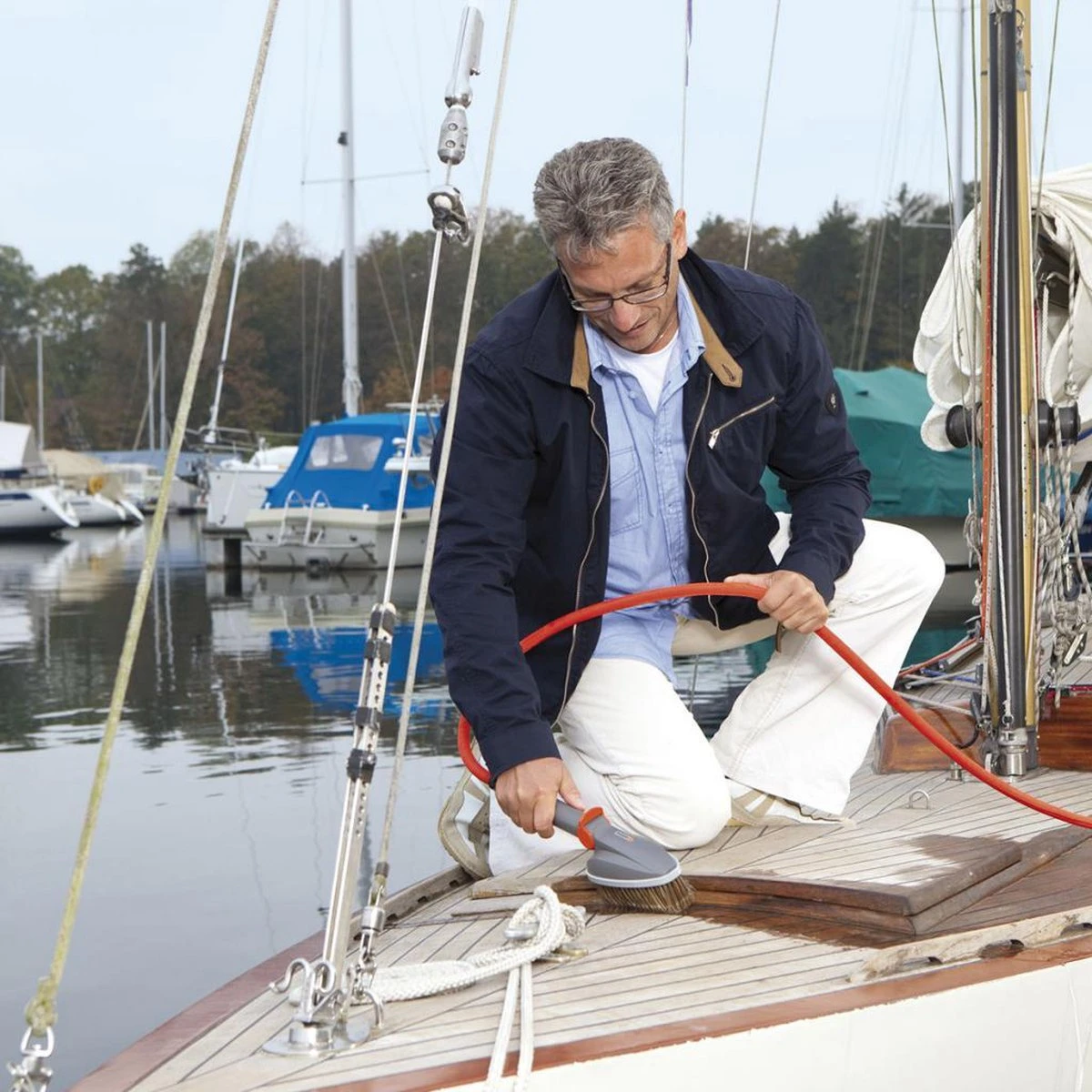 GARDENA Classic Draagcassette Roll-fix C15 Compleet - Inclusief 15 Meter Compact Slang 8 GARDENA Classic Draagcassette Roll-fix C15 Compleet - Inclusief 15 Meter Compact Slang - Afbeelding 6