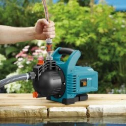 GARDENA - Classic Besproeiingspomp 3000/4 Compleet - Waterpomp - Incl. 3.5 M Aanzuigslang En 20 M Slang -Tuin Kweekbenodigdheden 1200x1200 311
