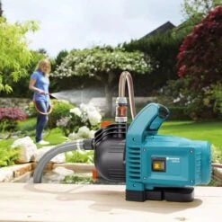GARDENA - Classic Besproeiingspomp 3000/4 Compleet - Waterpomp - Incl. 3.5 M Aanzuigslang En 20 M Slang -Tuin Kweekbenodigdheden 1200x1200 312