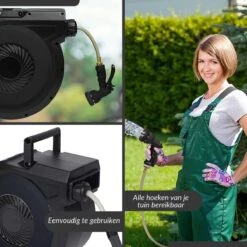 Buxibo - Wandslangenbox 20 Meter + 2 Meter - Tuinslang Met Haspel - 9 Sproei Standen - Slangenhouder 180° Draaibaar - Tuinslanghaspel Zwart+ Gratis Sproeier - Zwart 25 Buxibo - Wandslangenbox 20 Meter + 2 Meter - Tuinslang Met Haspel - 9 Sproei Standen - Slangenhouder 180° Draaibaar - Tuinslanghaspel Zwart+ Gratis Sproeier - Zwart -Tuin Kweekbenodigdheden 1200x1200 361