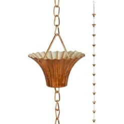 Esschert Design Regenketting 254 Cm Staal Koper -Tuin Kweekbenodigdheden 1200x1200 391