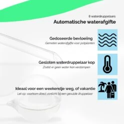 HGMD Waterdruppelaar Set Van 8 Stuks Voor Planten Transparant - Groen - Waterdruppelaar Voor Kamerplanten – Waterbol - Waterdruppelaar Voor Planten - Watergeefsysteem 10 HGMD Waterdruppelaar Set Van 8 Stuks Voor Planten Transparant - Groen - Waterdruppelaar Voor Kamerplanten – Waterbol - Waterdruppelaar Voor Planten - Watergeefsysteem -Tuin Kweekbenodigdheden 1200x1200 468