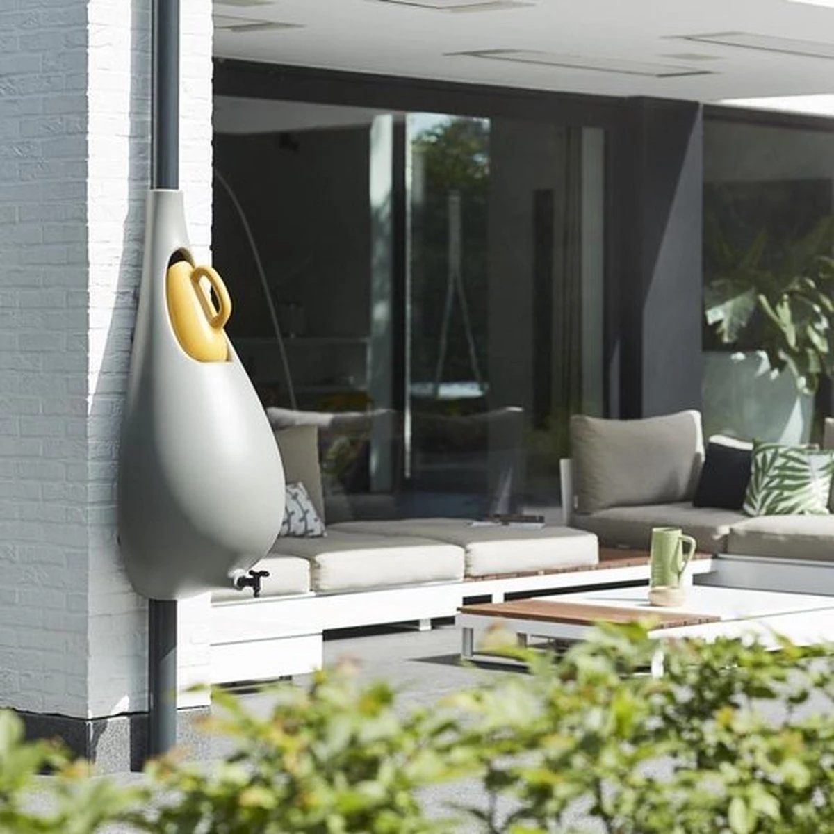 Elho Pure Raindrop 70L - Geel/Oker 20 Elho Pure Raindrop 70L - Geel/Oker - Afbeelding 18