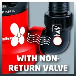 Einhell Dompelpomp GC-SP 3580 LL (350 W - 8000 L/h - 1 Mm Restwater - Traploos Instelbare Vlotterschakelaar - Geïntegreerd Terugslagventiel - Draaghandvat - Kabelopwikkeling - Mechanische Afdichting) 23 Einhell Dompelpomp GC-SP 3580 LL (350 W - 8000 L/h - 1 Mm Restwater - Traploos Instelbare Vlotterschakelaar - Geïntegreerd Terugslagventiel - Draaghandvat - Kabelopwikkeling - Mechanische Afdichting) -Tuin Kweekbenodigdheden 1200x1200 507