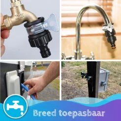 Summer Spark Universele Waterdief 14 – 20mm - Kraanstuk - Adapter Binnenkraan - Ook Geschikt Voor Gardena - Slangkoppeling -Tuin Kweekbenodigdheden 1200x1200 705