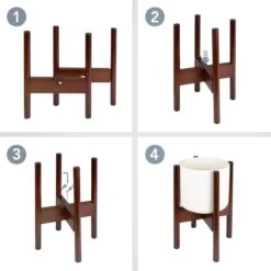 LifeGoods Planten Standaard - Uitschuifbare Bloempothouder - 20 Tot 30 Cm - Donker Bamboe 19 LifeGoods Planten Standaard - Uitschuifbare Bloempothouder - 20 Tot 30 Cm - Donker Bamboe -Tuin Kweekbenodigdheden 1200x1200 770