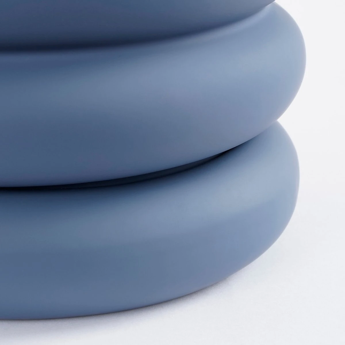 Mica Decorations Ilse Bloempot Met Schotel - H16 X Ø18,5 Cm - Keramiek - Blauw 6 Mica Decorations Ilse Bloempot Met Schotel - H16 X Ø18,5 Cm - Keramiek - Blauw - Afbeelding 4