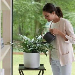 Elho B.for Soft Rond 30 - Bloempot Voor Binnen - Ø 29.5 X H 27.6 Cm - Wit 25 Elho B.for Soft Rond 30 - Bloempot Voor Binnen - Ø 29.5 X H 27.6 Cm - Wit -Tuin Kweekbenodigdheden 1200x1200 960