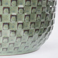 Mica Decorations Daan Bloempot - H17,5 X Ø19 Cm - Groen 12 Mica Decorations Daan Bloempot - H17,5 X Ø19 Cm - Groen -Tuin Kweekbenodigdheden 1200x1200 996