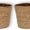 WL Plants - Maki Naturel - Set Van 4 - Plantenmand - Plantenmand Binnen - Bloempot - Plantenhouder - Bloempotten Voor Binnen - Gemaakt Van Riet - 11cm Hoog - 12cm Diameter 1 WL Plants - Maki Naturel - Set Van 4 - Plantenmand - Plantenmand Binnen - Bloempot - Plantenhouder - Bloempotten Voor Binnen - Gemaakt Van Riet - 11cm Hoog - 12cm Diameter -Tuin Kweekbenodigdheden 1200x320