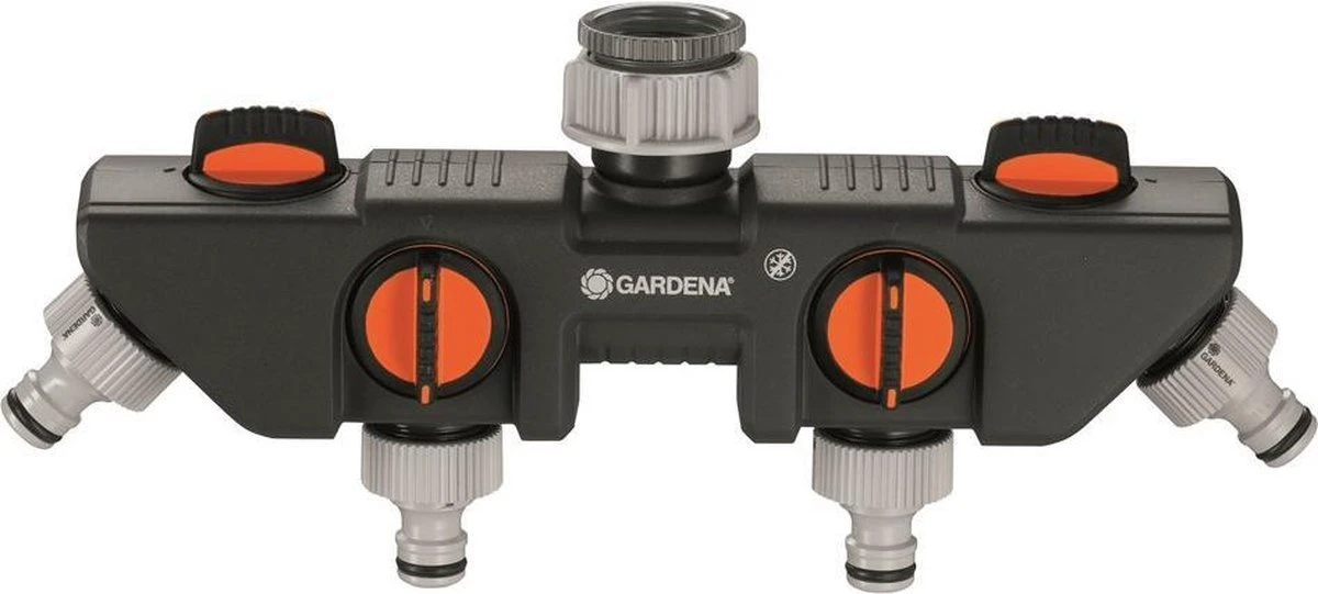 GARDENA - Waterverdeler - Slangkoppeling - 4 Uitgangen 13 GARDENA - Waterverdeler - Slangkoppeling - 4 Uitgangen - Afbeelding 11