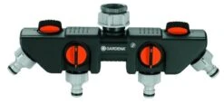 GARDENA - Waterverdeler - Slangkoppeling - 4 Uitgangen 23 GARDENA - Waterverdeler - Slangkoppeling - 4 Uitgangen -Tuin Kweekbenodigdheden 1200x552