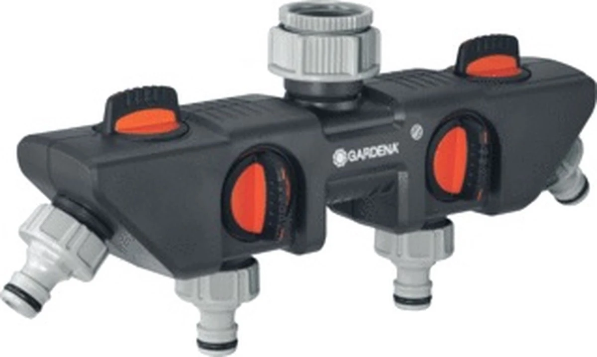 GARDENA - Waterverdeler - Slangkoppeling - 4 Uitgangen 14 GARDENA - Waterverdeler - Slangkoppeling - 4 Uitgangen - Afbeelding 12
