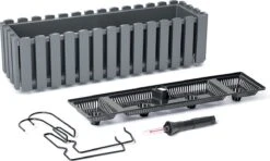 Prosperplast Fence-look Ophang Plantenbak/bloembak Kunststof 58 X 18 X 16 Cm Steengrijs Met Handige Droogtemeter Voor Binnen/buiten 7 Prosperplast Fence-look Ophang Plantenbak/bloembak Kunststof 58 X 18 X 16 Cm Steengrijs Met Handige Droogtemeter Voor Binnen/buiten -Tuin Kweekbenodigdheden 1200x719