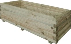 Intergard Houten Bloembakken Plantenbakken Rechthoek 80x40x35cm -Tuin Kweekbenodigdheden 1200x745 1