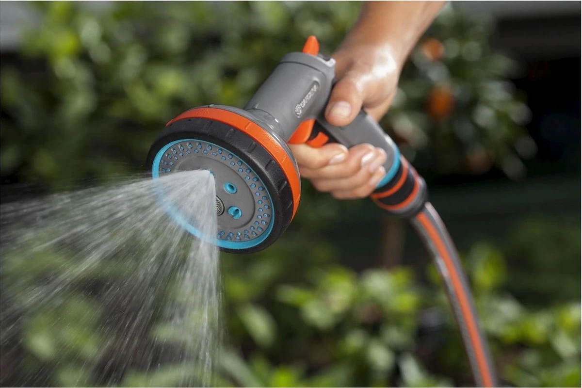 GARDENA - Comfort Broeskop - 5 Straalsoorten - Grijs 6 GARDENA - Comfort Broeskop - 5 Straalsoorten - Grijs - Afbeelding 4