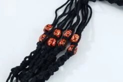 4 Stuks Zwarte Macrame Plantenhangers - Boho Handgeweven Katoen Hangpot Voor Binnen/Buiten - Hangende Bloempot Met Kralen - Macramé Touw/Koord Hangplant Houder - Bohemian Wandhanger Decoratie - Plant Hanger - Verticale Tuin Bloempothouder Planthanger -Tuin Kweekbenodigdheden 1200x800 125