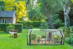 Kinzo Garden Broeikas - Tunnelkas - Met Rits - Staal - 130x60x50cm -Tuin Kweekbenodigdheden 1200x800 188