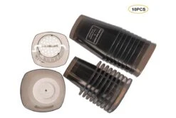 Merkloos Kruidenpot Waterreservoir Verse Kruiden Plantenpot Met Watergeefsysteem Voor Vensterbank Keuken Kruidentuin Binnen Set Van 10 Stuks Zwart -Tuin Kweekbenodigdheden 1200x806 1