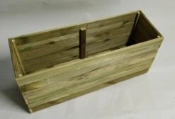 Plantenbak Bloembak Balkonbak Grenen Hout Geïmpregneerd 98x33x43cm - Handgemaakt - Duurzaam - Zwaar -Tuin Kweekbenodigdheden 1200x815 3