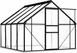 VidaXL Broeikas Met Basisframe 4,75 M² Aluminium Antracietkleurig 23 VidaXL Broeikas Met Basisframe 4,75 M² Aluminium Antracietkleurig -Tuin Kweekbenodigdheden 1200x832 1