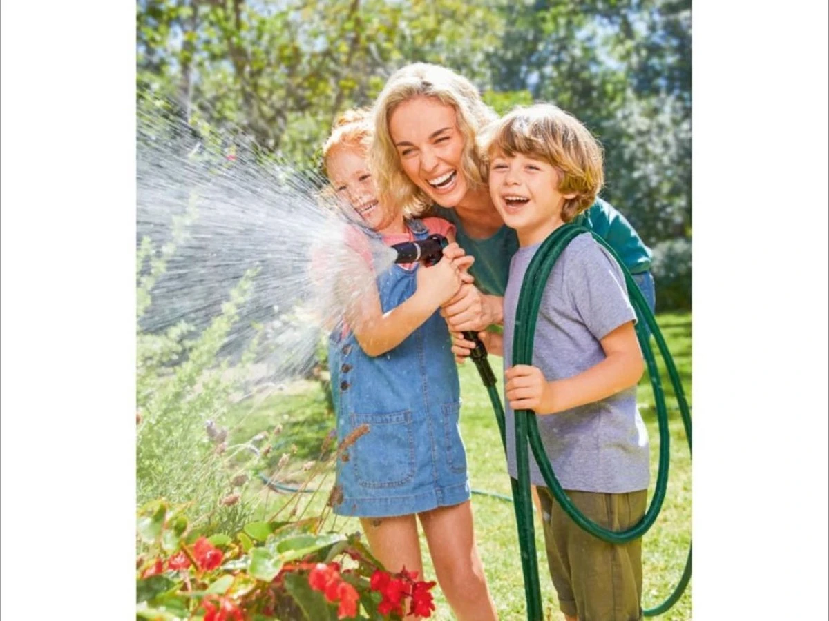 PARKSIDE® Flexibele Tuinslang Groen - 15M - Krimpt Na Gebruik Weer In Klein Formaat 6 PARKSIDE® Flexibele Tuinslang Groen - 15M - Krimpt Na Gebruik Weer In Klein Formaat - Afbeelding 4