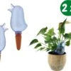 JS Drippy - Waterdruppelaars Set Van 2 Stuks - Druppelaar Vogel - Druppelsysteem Planten - Watergeefsysteem Kamerplanten - Waterbol - Blauw -Tuin Kweekbenodigdheden 1200x904