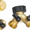 Merkloos Y Stuk Kraan - Kraan Splitter - Waterverdeler - Buitenkraan - Waterverdeler 2 Weg – Messing 1 Merkloos Y Stuk Kraan - Kraan Splitter - Waterverdeler - Buitenkraan - Waterverdeler 2 Weg – Messing -Tuin Kweekbenodigdheden 1200x918