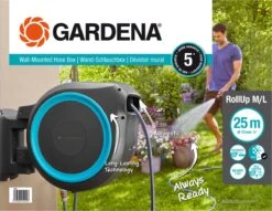 GARDENA - Wandslangenbox - RollUp XL - 35 Meter - Ø 13 Mm 20 GARDENA - Wandslangenbox - RollUp XL - 35 Meter - Ø 13 Mm -Tuin Kweekbenodigdheden 1200x929 2