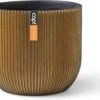 Capi Europe - Bloempot Bol Groove - 23x21 - Goud - Bloempot Voor Binnen - BGVGB134 1 Capi Europe - Bloempot Bol Groove - 23x21 - Goud - Bloempot Voor Binnen - BGVGB134 -Tuin Kweekbenodigdheden 1200x940 1