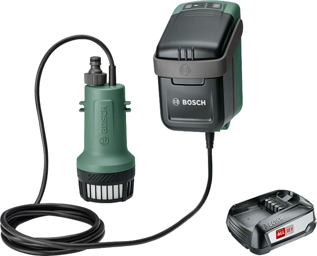 Bosch GardenPump 18 Accu Regentonpomp - Met 1 X 18 V Accu En Lader 19 Bosch GardenPump 18 Accu Regentonpomp - Met 1 X 18 V Accu En Lader - Afbeelding 17