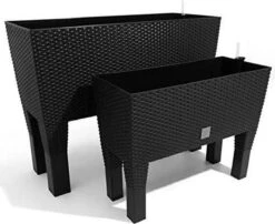 Prosperplast Kunststof Rato Plantenbak Op Poten Met Irrigatiesysteem Antraciet 80 X 33 X 62 Cm - 72 Liter - Balkonbakken/bloembakken 20 Prosperplast Kunststof Rato Plantenbak Op Poten Met Irrigatiesysteem Antraciet 80 X 33 X 62 Cm - 72 Liter - Balkonbakken/bloembakken -Tuin Kweekbenodigdheden 1200x979 2