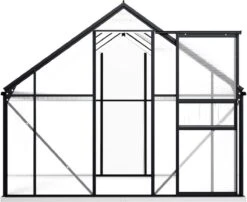 VidaXL Broeikas Met Basisframe 4,75 M² Aluminium Antracietkleurig 20 VidaXL Broeikas Met Basisframe 4,75 M² Aluminium Antracietkleurig -Tuin Kweekbenodigdheden 1200x982 2