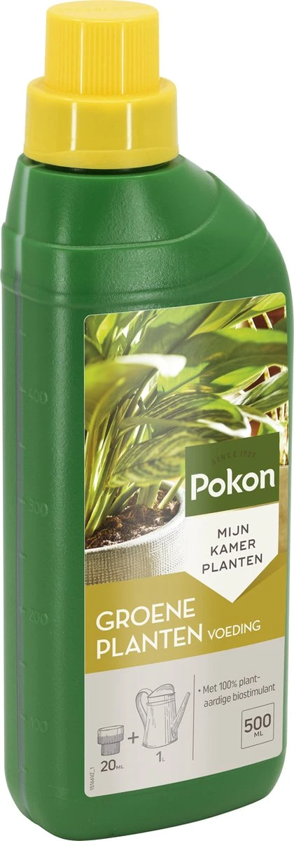 Pokon Groene Planten Voeding - 500ml - Plantenvoeding - 20ml Per 1L Water 4 Pokon Groene Planten Voeding - 500ml - Plantenvoeding - 20ml Per 1L Water - Afbeelding 2