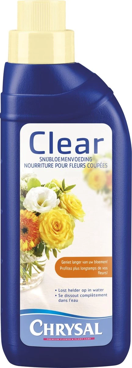 Pokon Chrysal Clear Snijbloemenvoeding - 500ml 3 Pokon Chrysal Clear Snijbloemenvoeding - 500ml