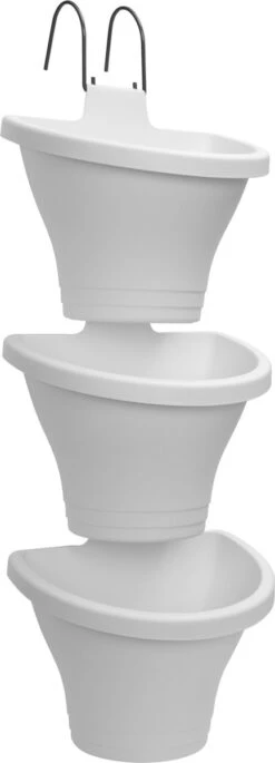 Elho Corsica Vertical Forest 24 - Bloempot Voor Balkonbuiten - Ø 26.7 X H 29.7 Cm - Wit/Wit 31 Elho Corsica Vertical Forest 24 - Bloempot Voor Balkonbuiten - Ø 26.7 X H 29.7 Cm - Wit/Wit -Tuin Kweekbenodigdheden 433x1200 5