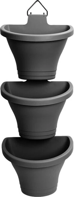 Elho Corsica Vertical Forest 24 - Bloempot Voor Balkonbuiten - Ø 26.7 X H 29.7 Cm - Zwart/Antraciet 37 Elho Corsica Vertical Forest 24 - Bloempot Voor Balkonbuiten - Ø 26.7 X H 29.7 Cm - Zwart/Antraciet -Tuin Kweekbenodigdheden 453x1200 1