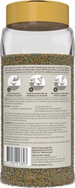 Pokon Voedingskorrels Voor Groene Planten - 800gr - 180 Dagen Voeding - Plantenvoeding 11 Pokon Voedingskorrels Voor Groene Planten - 800gr - 180 Dagen Voeding - Plantenvoeding -Tuin Kweekbenodigdheden 480x1200 1