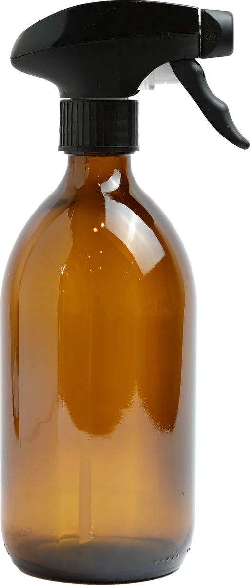 Groeikruid® Plantenspuit | 500 Ml Amber Glas | Met Zwarte Spraykop | Plantensproeier Binnen | Waterverstuiver | Verstuiver | Waterspuit 7 Groeikruid® Plantenspuit | 500 Ml Amber Glas | Met Zwarte Spraykop | Plantensproeier Binnen | Waterverstuiver | Verstuiver | Waterspuit - Afbeelding 5