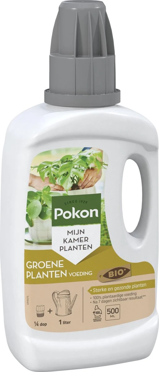 Pokon Bio Groene Planten Voeding - 500ml - Plantenvoeding (bio) - 7ml Per 1L Water 4 Pokon Bio Groene Planten Voeding - 500ml - Plantenvoeding (bio) - 7ml Per 1L Water - Afbeelding 2