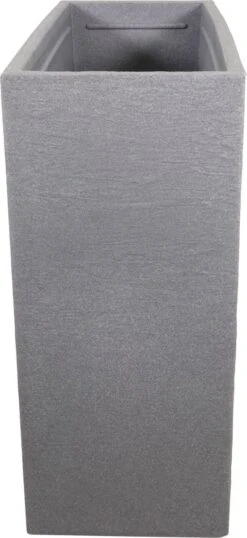 4gardenz® Stone Rechthoekige Bloembak Voor Buiten - 60x60x26cm - Lichtgrijs -Tuin Kweekbenodigdheden 551x1200