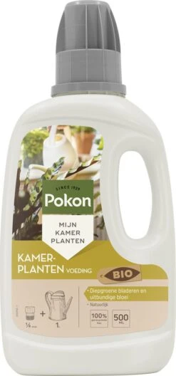 Pokon Bio Kamerplanten Voeding - 500ml - Plantenvoeding (bio) - 7ml Per 1L Water
