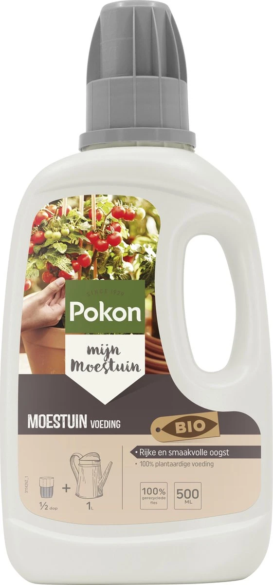 Pokon Bio Moestuinvoeding - 500ml - Plantenvoeding - 14ml Per 1l Water 3 Pokon Bio Moestuinvoeding - 500ml - Plantenvoeding - 14ml Per 1l Water