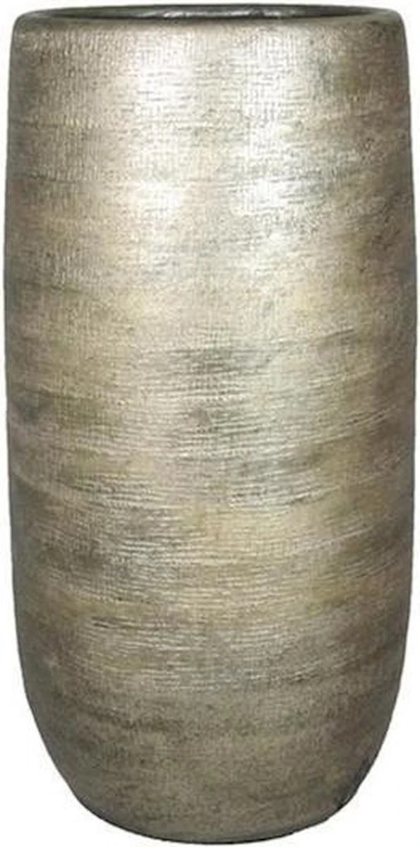 Vaas Mira D29h60cm Industrieel Goud 3 Vaas Mira D29h60cm Industrieel Goud