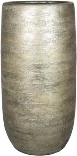 Bloempot Mira Hoog - D26 X H50cm - Goud 5 Bloempot Mira Hoog - D26 X H50cm - Goud -Tuin Kweekbenodigdheden 595x1200 4