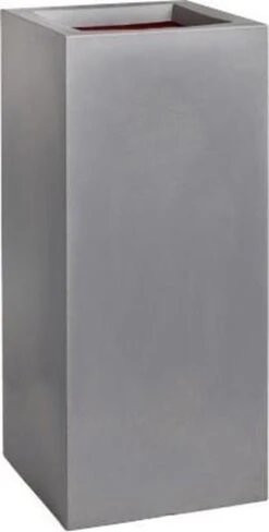 Capi Europe - Bloempot Rechthoek Smooth NL - 36x36x79 - Zwart - Voor Binnen En Buiten - KBL952 -Tuin Kweekbenodigdheden 608x1200 3