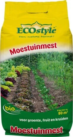 ECOStyle Moestuinmest Voor Eetbare Gewassen - Voor Fruit En Moestuin - Rijk Aan Kalium - 120 Dagen Voeding - 80 M² - 8 KG 13 ECOStyle Moestuinmest Voor Eetbare Gewassen - Voor Fruit En Moestuin - Rijk Aan Kalium - 120 Dagen Voeding - 80 M² - 8 KG -Tuin Kweekbenodigdheden 639x1200