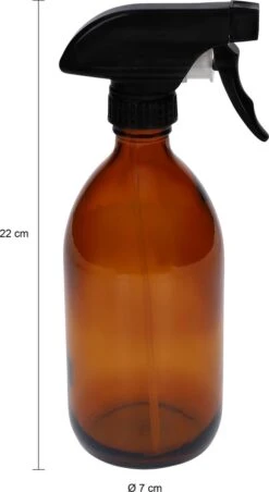 QUVIO Sprayfles - Spuitfles - Plantenspuit - Schoonmaak Spuit - Huishoudspray - Leeg/Hervulbaar - Kamerspray - Allesreiniger - Glazen Sprayflacon - Waterspuit - Kappersspuit - 500 Ml - Glas - Bruin - Zwart 12 QUVIO Sprayfles - Spuitfles - Plantenspuit - Schoonmaak Spuit - Huishoudspray - Leeg/Hervulbaar - Kamerspray - Allesreiniger - Glazen Sprayflacon - Waterspuit - Kappersspuit - 500 Ml - Glas - Bruin - Zwart -Tuin Kweekbenodigdheden 656x1200