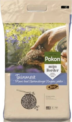 Pokon Bio Tuinmest - 5kg - Meststof (universeel) - 120 Dagen Voeding -Tuin Kweekbenodigdheden 709x1200
