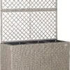 Casaria Polyrattan Bloembak – 3 Bakken Klimophek - Crème 1 Casaria Polyrattan Bloembak – 3 Bakken Klimophek - Crème -Tuin Kweekbenodigdheden 732x1200 1